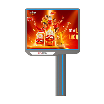 Op maat gemaakt p6 8000nits IP65 waterdicht advertentiebeeldscherm buiten led billboard 4G systeem met HDMI