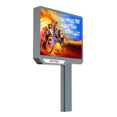 Eenvoudige installatie Hoogwaardig ontwerp p6 8000nits reclameplaat buiten led billboard