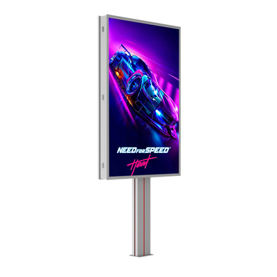 Op maat gemaakt hoogwaardig ontwerp p6 8000nits staal waterdicht IP65 led billboard buiten advertenties