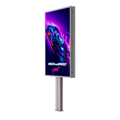 Op maat gemaakt hoogwaardig ontwerp p6 8000nits staal waterdicht IP65 led billboard buiten advertenties