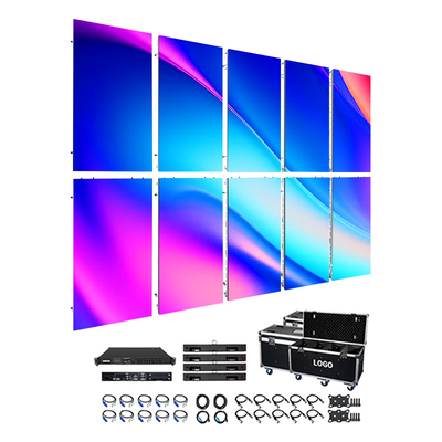 LED-scherm met een afmeting van 500*500 paneel en aluminiumkas met gietmateriaal