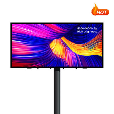 IP68 waterdicht hooghelderheids-LED-scherm 960x960mm P5 P6.67 P8 P10, 8000-10000nits voor buitenreclame